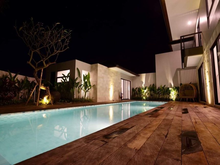 Brand New Modern Luxury Villa at Bumbak Umalas Badung Bali